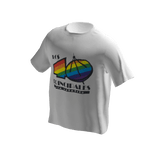 Los 40 Retro T-shirt by altr__alice