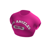 ✅Los Angeles✅pink crop top