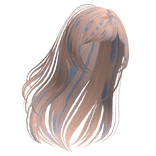 Lost In The Wind Scene Hair (Blonde and Blue)