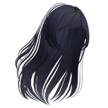 Lost In The Wind Scene Hair (Dark Blue)