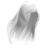 Lost In The Wind Scene Hair (White)