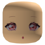 ♥ cute surprised kawaii anime face light skin