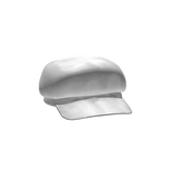 ♥ dirty leather biker cap ∙ white