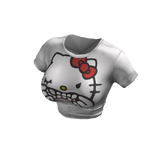 ♥ y2k white hello kitty graphic t-shirt