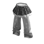 💜 Lovely Layered Star Denim Jeans_White