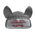 lovergirl knitted hat in grey