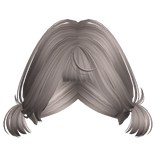 Low Mini Baby Pigtails (Ash)