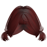 Low Mini Baby Pigtails (Red)