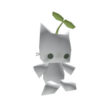 low poly cat plush