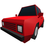 Low Poly Red Car