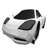 Low Poly White Car