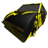 Low Poly Yellow Car