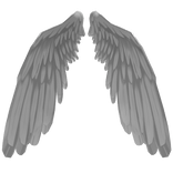 Lowered Angel wings