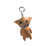 Lowpoly Cat Keychain