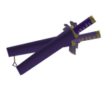 lucky coward fake prop swords