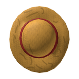 Luffy Hat Attached to Neck