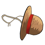 Luffy Pirate King Straw Hat