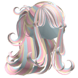 Lush Wispy Dreamy Fairy Ponytail (Confetti)