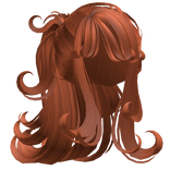 Lush Wispy Dreamy Fairy Ponytail (Ginger)