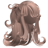 Lush Wispy Dreamy Fairy Ponytail (Milktea)