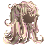 Lush Wispy Dreamy Fairy Ponytail (Neapolitan)