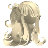 Lush Wispy Dreamy Fairy Ponytail (Yellow)