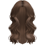 Lush Wispy Wolfcut Wavy Hair (Light Brown)