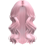 Lush Wispy Wolfcut Wavy Hair (Pink