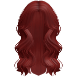 Lush Wispy Wolfcut Wavy Hair (Red)