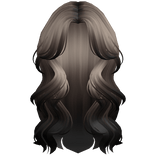 Lush Wispy Wolfcut Wavy Hair (Skunk)