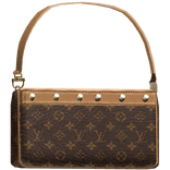Luxury Designer Purse ( Brown Classic Print )