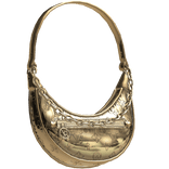 Luxury Designer Purse ( Metallic Gold )