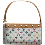 Luxury Designer Purse ( White Classic Print )