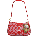 Luxury Kitty Bag - Red (Left)