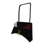 Luxury Onyx Bag w/ Monogram E Details