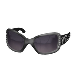 Luxury Rhinestone McBling Shades in Purple