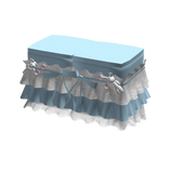 cute pastel bunny wonderland leg warmers