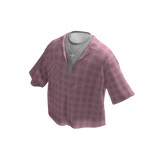 M11! - Baggy plaid Flannel w/ Chain