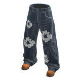 M11! - Denim Tears Baggy Jeans w/ Timb boots