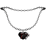 m heart necklace