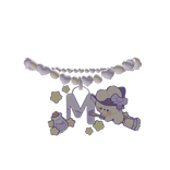 M initial Necklace