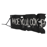 Made You Look :P Tow Banner Black