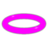 Magenta Glowing Halo