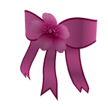 Magenta Sakura Bow for Korblox