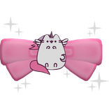 Magical Kittycorn Pusheen Hairclip
