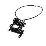 Majic Family Necklace (Black)