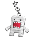 Makeshift White Domo Beast Bear Keychain