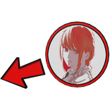 Makima Pointing Meme Circle Chainsaw Man CSM