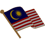 Malaysian Flag Pin