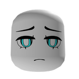 Manga Anime Face Blue Eyes